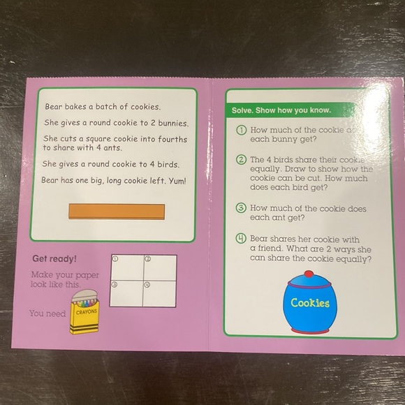 Fold & Solve Math grades 1-3 - Picture 6 of 8